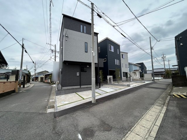 戸建　一宮市今伊勢町宮後　全4区画分譲の外観|■全体写真　
■ヤマダ不動産　株式会社リライフ　一宮店　