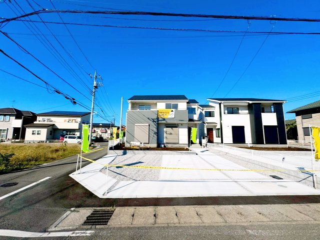 Livele Garden太田市内ヶ島町　新築住宅1号棟の外観