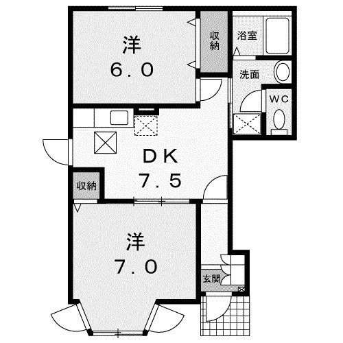 【間取り】 | フレーズ　メゾン　Ａ