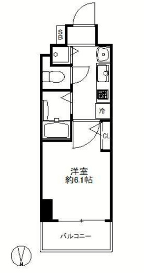 【間取り】 | スワンズ心斎橋EAST