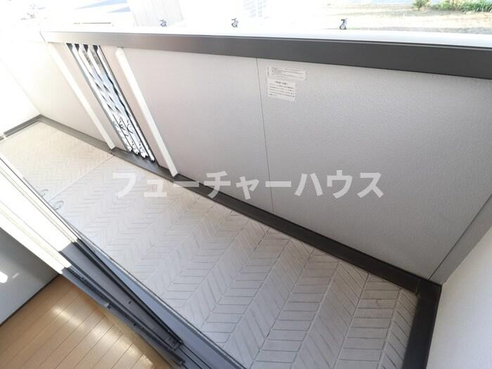 リード住吉のバルコニー