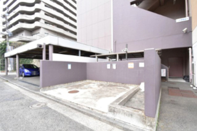 【その他共用部分】 | オーベル横浜・戸部本町 | 敷地内ゴミ置き場です。