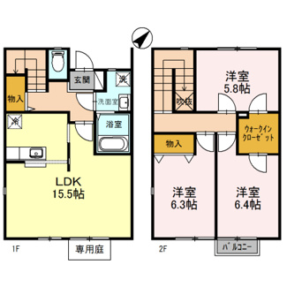 【間取り】 | リースランド我孫子