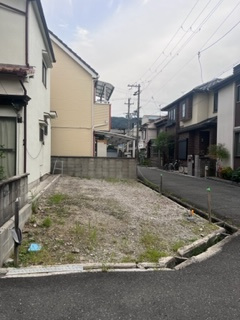 大東市南楠の里町土地の外観