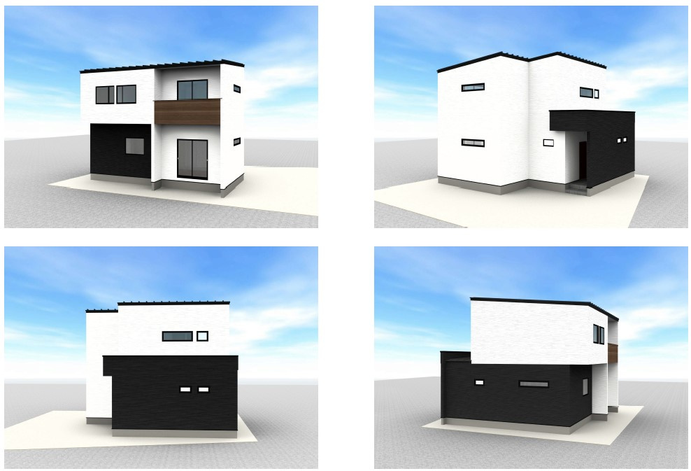 ※区画に入る参考プランになります。
　土地のみの販売となりますので、建物ご希望の際は別途ご案内いたします。
　建物参考価格1,980万円（税込み）