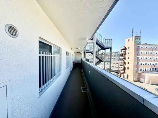 荒巻中央パークマンションのその他共用部分|住戸階廊下