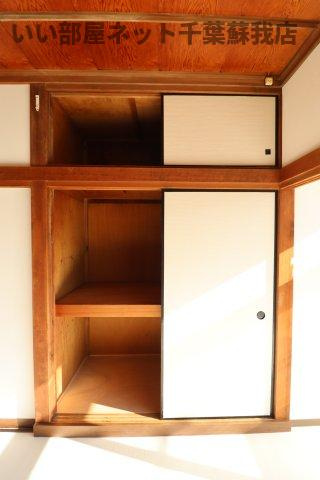 サンシャインヒルズ市原菊間の収納|こまごまとしたものを収納できそうですね
