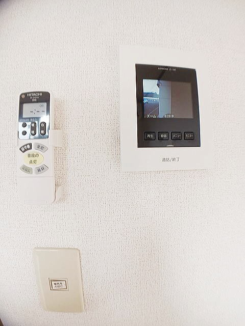 エアリーヴィラ壱番館のセキュリティ|TVモニター付きで安心です☆