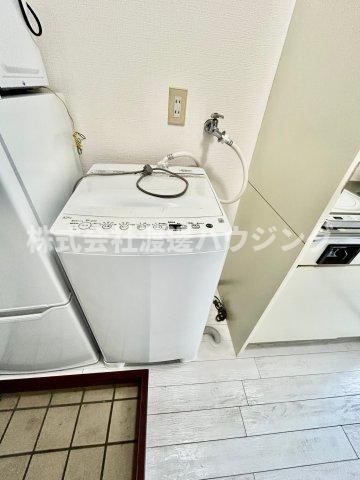 リブ山手の設備|室内洗濯パン