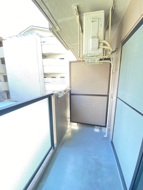 ローテローゼ本山のバルコニー