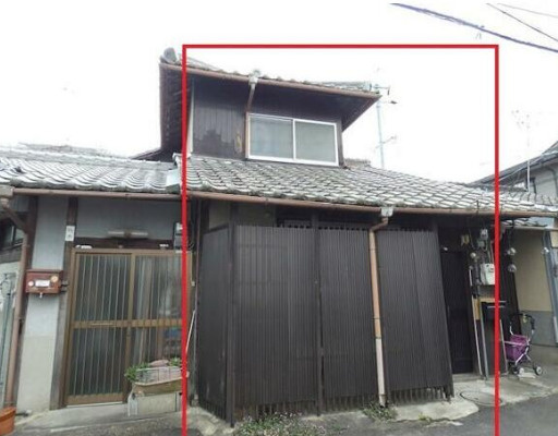 大津市膳所２丁目の倉庫の外観|外観です