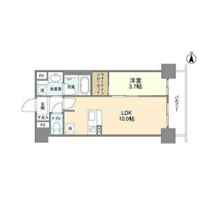 【間取り】 | ソルレヴェンテ堀川高辻