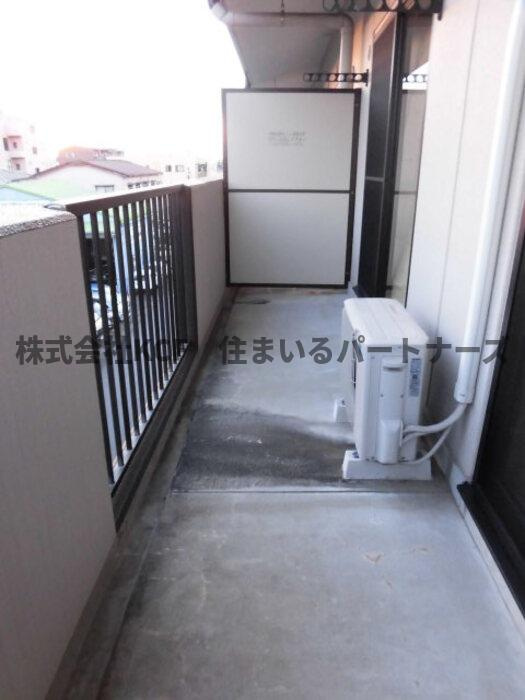 エスポワール御堂島のバルコニー|開放的で明るい空間を演出してくれるバルコニーです