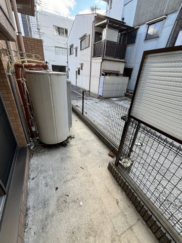 モナハイツ筒井のバルコニー