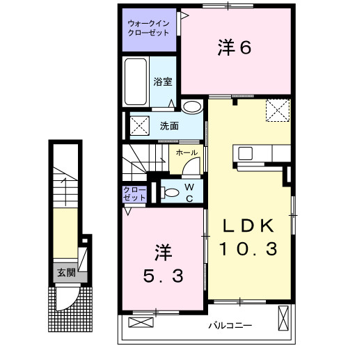 【間取り】 | ナウエルⅦ
