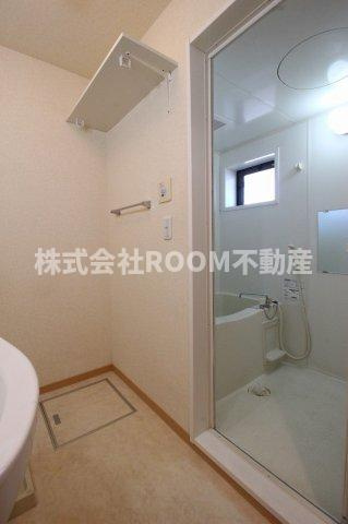 Hermitの洗面所|スペースが確保できる洗面所です