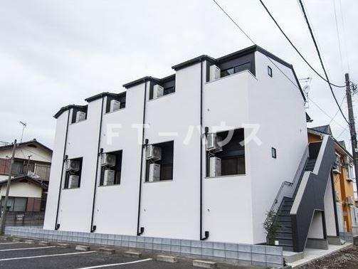 千葉市花見川区南花園１丁目のアパートの外観