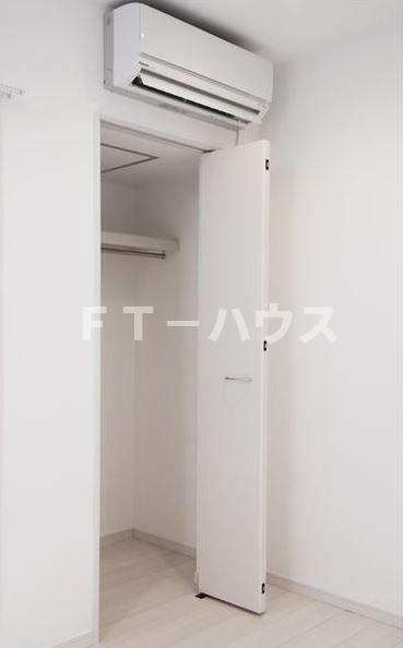 千葉市花見川区南花園１丁目のアパートの収納