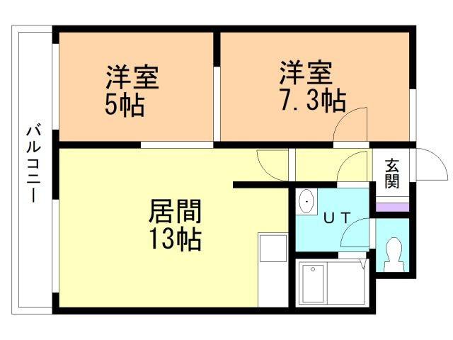 エルクレストの間取り