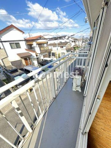 ＫＪサンハウスのバルコニー|バルコニー付きです