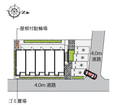 【区画図】 | クレールⅡ