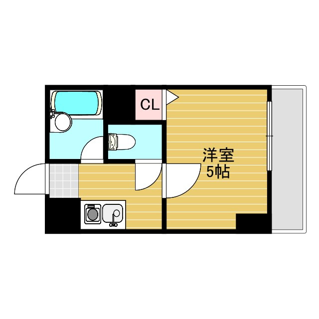 木川東エクセルハイツの間取り