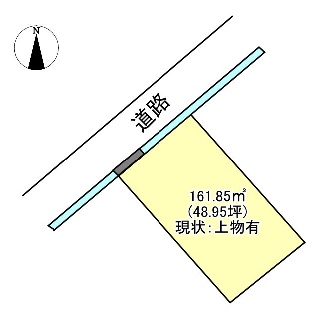 売土地の土地図