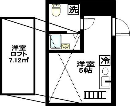 【間取り】 | インベスト羽田Ⅰ