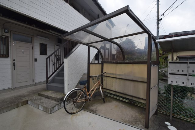 メゾンハピネスのその他共用部分|自転車置き場あります
