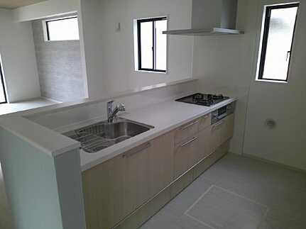 安芸郡熊野町川角2丁目　新築一戸建て(全4棟)のキッチン