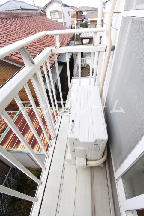 パークハイツ新栄のバルコニー