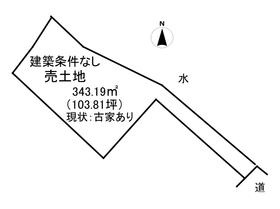 売土地　中里見町の土地図|☆彡日差しもたっぷり