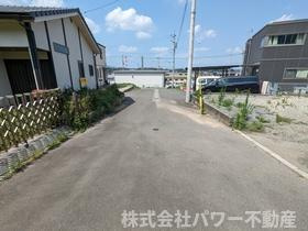 売土地　下里見町の前面道路含む現地写真|前面道路含む現地写真です