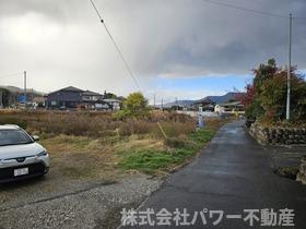 売土地　下里見町の前面道路含む現地写真|前面道路含む現地写真です