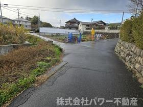 売土地　下里見町の前面道路含む現地写真|前面道路含む現地写真です