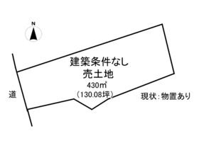 資材置き場　高崎市中室田町の土地図|☆彡日差しもたっぷり