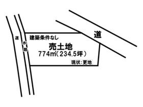 売土地　下里見町の土地図|☆彡日差しもたっぷり