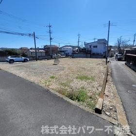 売土地　板鼻１丁目の前面道路含む現地写真|前面道路含む現地写真です