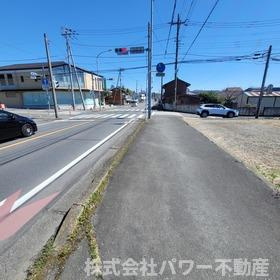 売土地　板鼻１丁目の前面道路含む現地写真|前面道路含む現地写真です