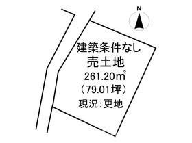 売土地　安中市中後閑の土地図|☆彡日差しもたっぷり
