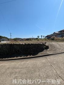 売土地　安中市中後閑の前面道路含む現地写真|前面道路含む現地写真です