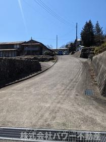 売土地　安中市中後閑の前面道路含む現地写真|前面道路含む現地写真です