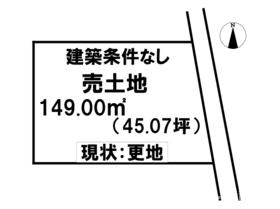 売土地　本郷町の土地図|☆彡日差しもたっぷり