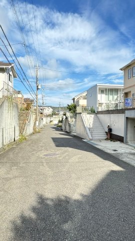 名塩平成台の前面道路含む現地写真|前面道路含む現地写真