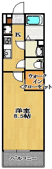 【間取り】 | リブリ・アゼリア | 間取り