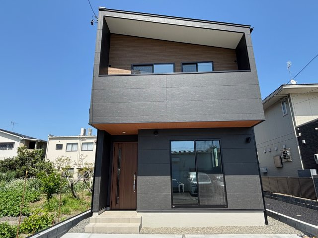 売新築戸建　静岡市駿河区中田４丁目の外観|人気の中田エリアの分譲新築住宅。A号棟 31.4坪の敷地面積。