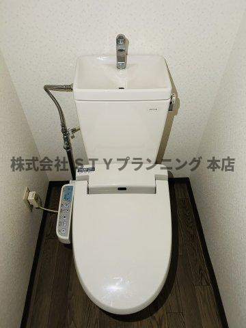 仲介手数料０円！フラットI・Mのトイレ