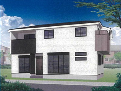 【外観パース】 | 【名古屋市瑞穂区岳見町5丁目34−8新築戸建】✨仲介手数料無料✨弥富小学校・萩山中学校 | 仲介手数料キャンペーン実施中です♪詳細は弊社ホームページもしくはスタッフまでお気軽にお問合せ下さいませ♪ お役に立てる自信があります♪