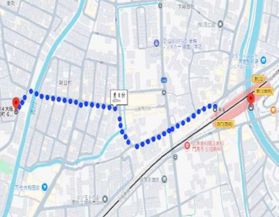 【地図】 | 京阪沿線［萱嶋駅］8分！守口市の一棟収益物件！