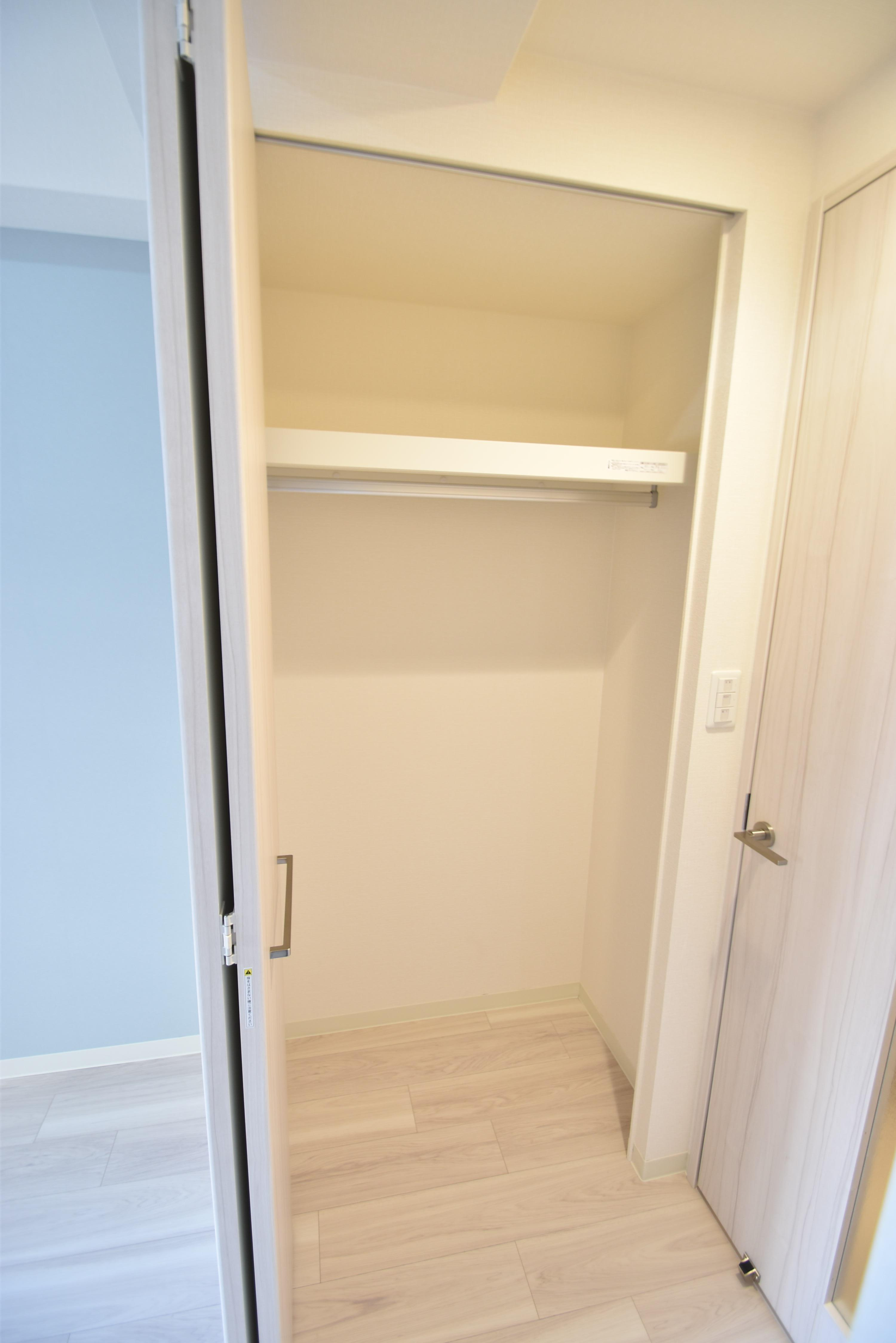 大阪市都島区片町１丁目の賃貸マンションの収納